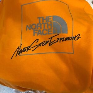 The North Face Orange Sweatshirt